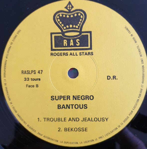 Super Negro Bantous : Marriage Promise (LP, Album)