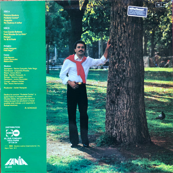 Junior Gonzalez : Naturalmente Jr. Gonzalez (LP, Album)