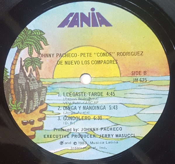 Johnny Pacheco & Pete "Conde" Rodriguez* : De Nuevo Los Compadres (LP, Album)