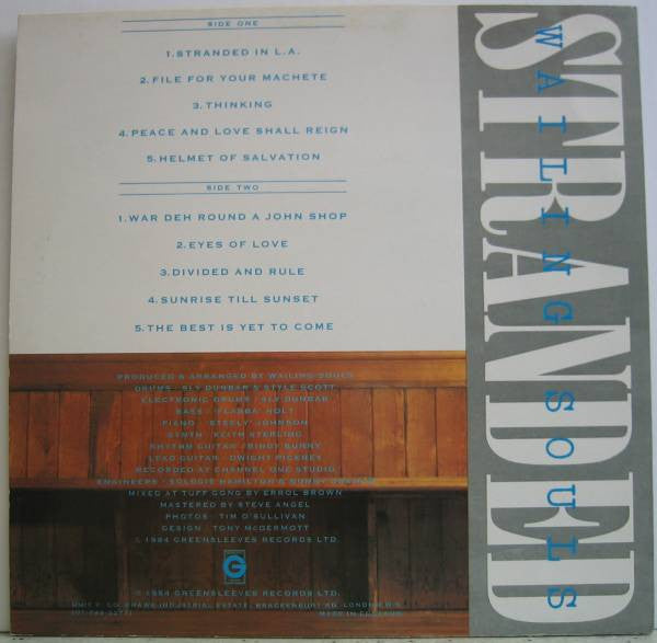 Wailing Souls : Stranded (LP, Album)