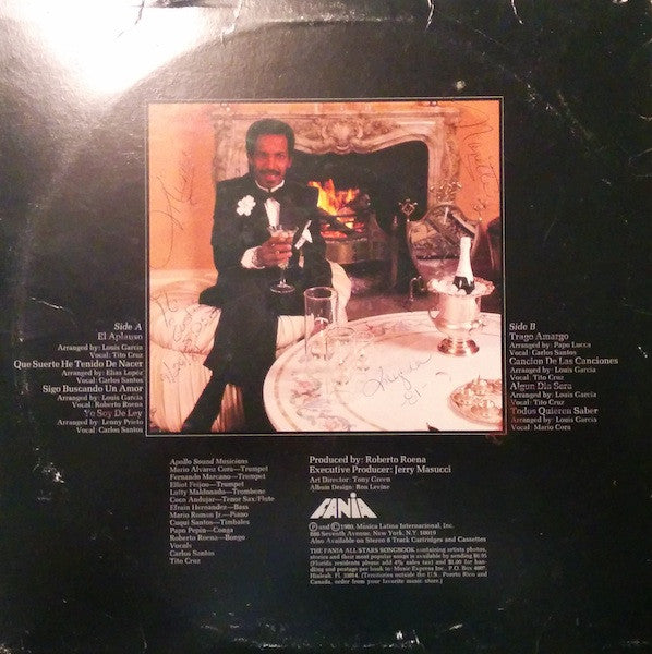 Roberto Roena : Que Suerte He Tenido De Nacer (LP, Album)