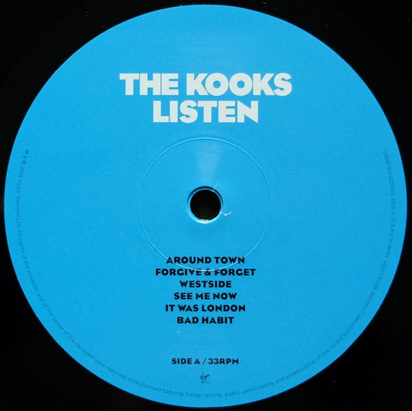 The Kooks : Listen (LP, Album)