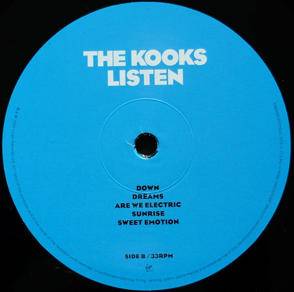 The Kooks : Listen (LP, Album)