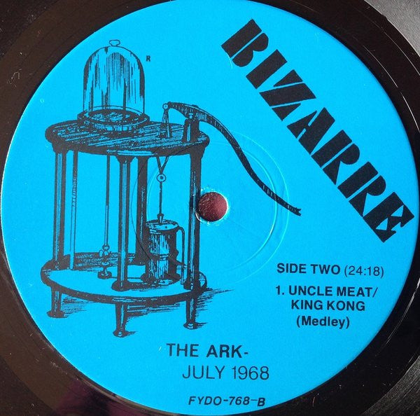 Frank* 's Mothers Of Invention* : The Ark - July 1968 (LP, Unofficial)
