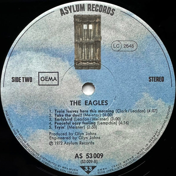 Eagles : Eagles (LP, Album, RE)