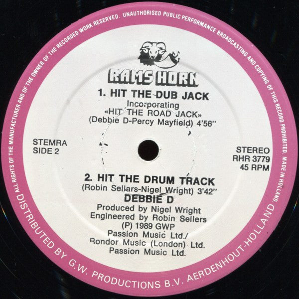Debbie D : Hit The Rap Jack (12")