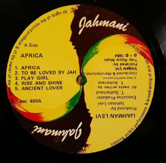 Ijahman* : Africa (LP, Album, RE)