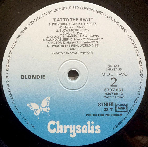 Blondie : Eat To The Beat (LP, Album)