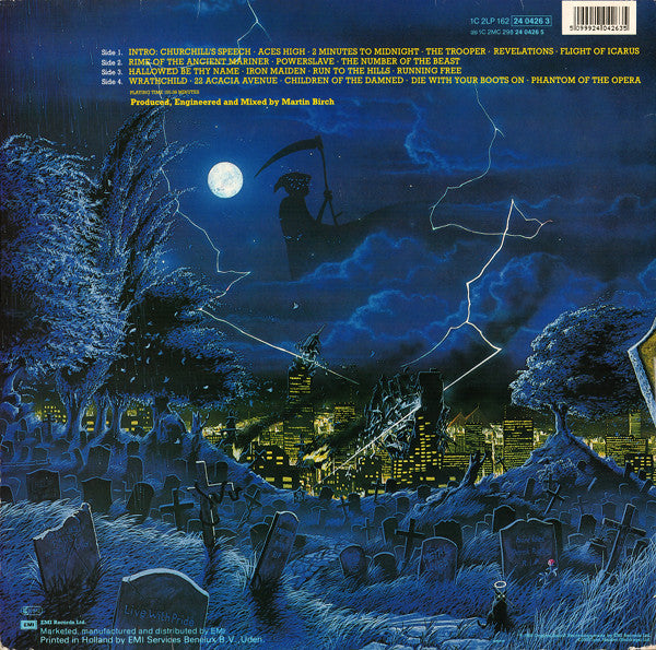 Iron Maiden : Live After Death (LP,Album)