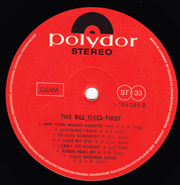 Bee Gees - Bee Gees' 1st (LP, Album) - De Platen Aap – Vinylwinkel in Brielle & online webshop voor muziekliefhebbers