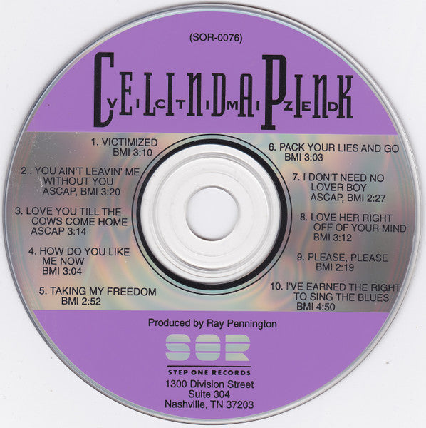 Celinda Pink - Victimized (CD, Album) - De Platen Aap – Vinylwinkel in Brielle & online webshop voor muziekliefhebbers