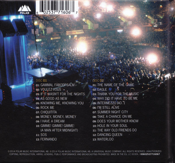 ABBA : Live At Wembley Arena (2xCD, Album, Ltd, Dig)