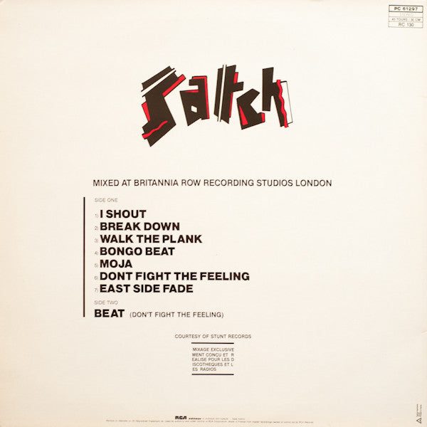 Satch : Master Megamix (12", Maxi)