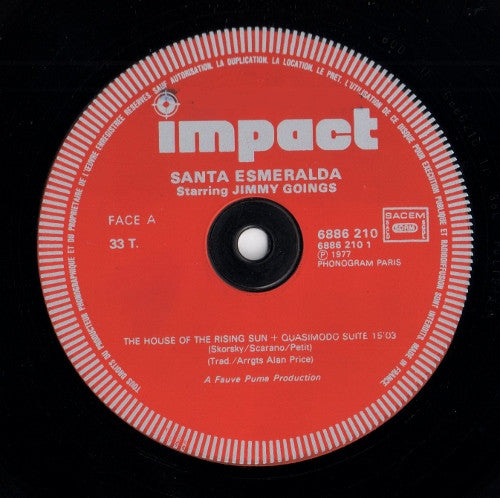 Santa Esmeralda Starring Jimmy Going* : Santa Esmeralda (LP, Comp, RE)