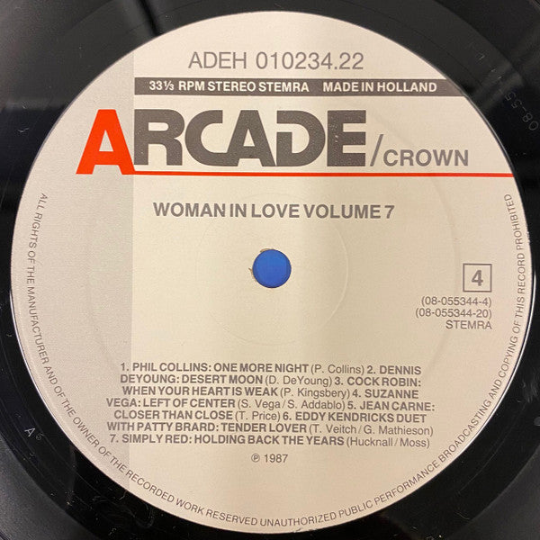 Various : Woman In Love Volume 7 (2xLP, Comp)