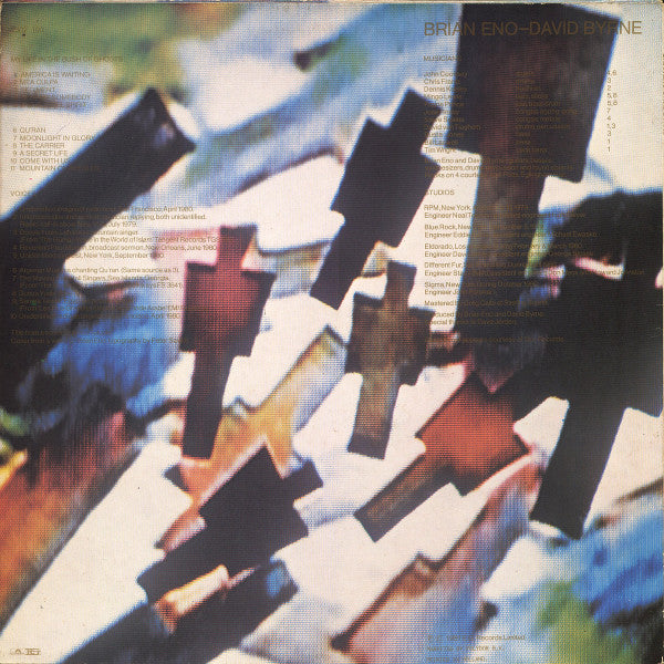 Brian Eno - David Byrne : My Life In The Bush Of Ghosts (LP, Album, Edi)