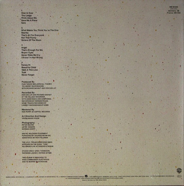 Fleetwood Mac : Tusk (2xLP, Album)