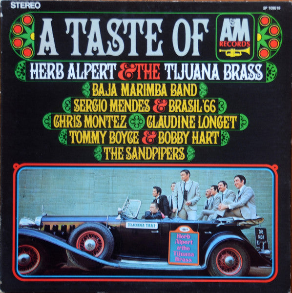 Various : A Taste Of A&M Records (LP, Comp, Smplr, Gat)