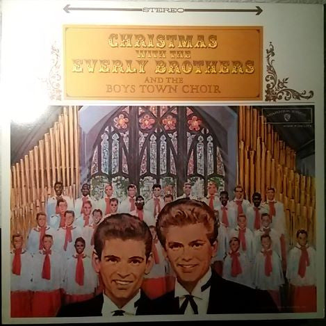 The Everly Brothers* And The Boystown Choir* : Christmas With The Everly Brothers And The Boystown Choir (LP, Album, RE)