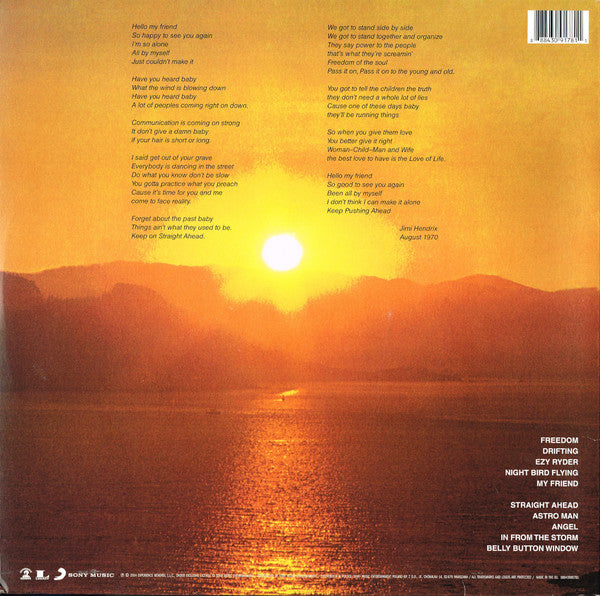 Jimi Hendrix - The Cry Of Love (LP, Album, RE, Gat) - De Platen Aap – Vinylwinkel in Brielle & online webshop voor muziekliefhebbers