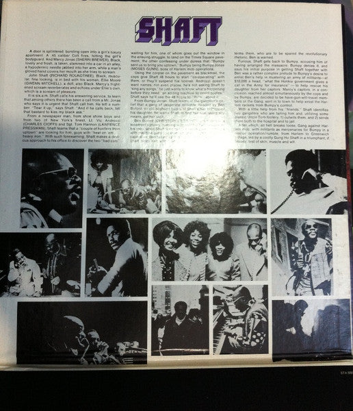 Isaac Hayes : Shaft (2xLP, Album)