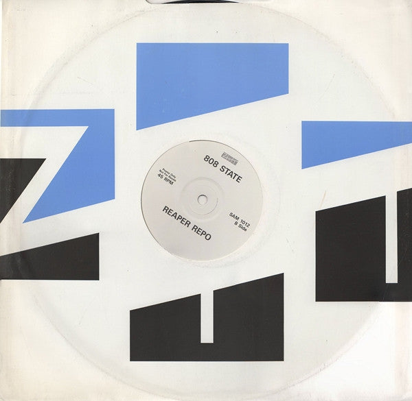 808 State : Time Bomb / Nimbus / Reaper Repo (12", Promo)