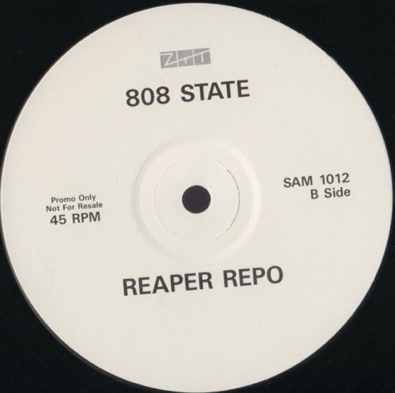 808 State : Time Bomb / Nimbus / Reaper Repo (12", Promo)