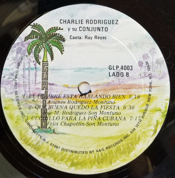 Charlie Rodriguez Y Su Conjunto Canta Ray Reyes* : Charlie Rodriguez Y Su Conjunto Canta Ray Reyes (LP, Album)