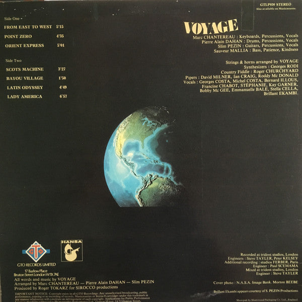 Voyage : Voyage (LP, Album)