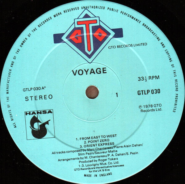 Voyage : Voyage (LP, Album)