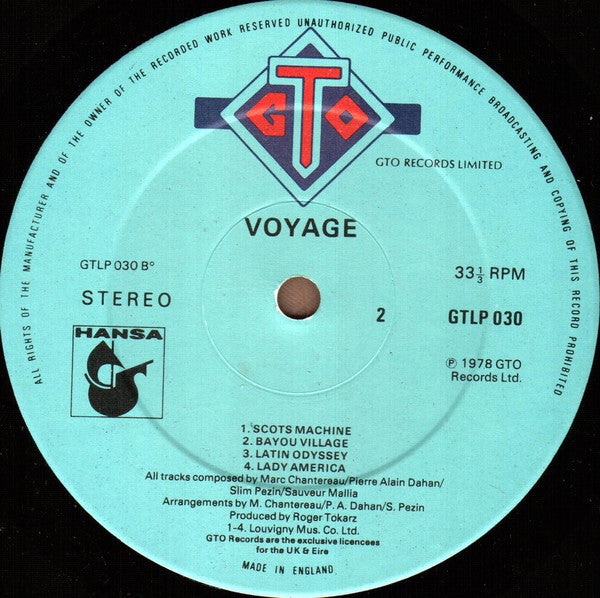 Voyage : Voyage (LP, Album)