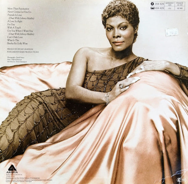 Dionne Warwick : Friends In Love (LP, Album)