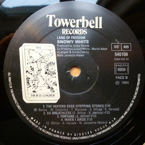 Snowy White : Land Of Freedom (LP, Album)