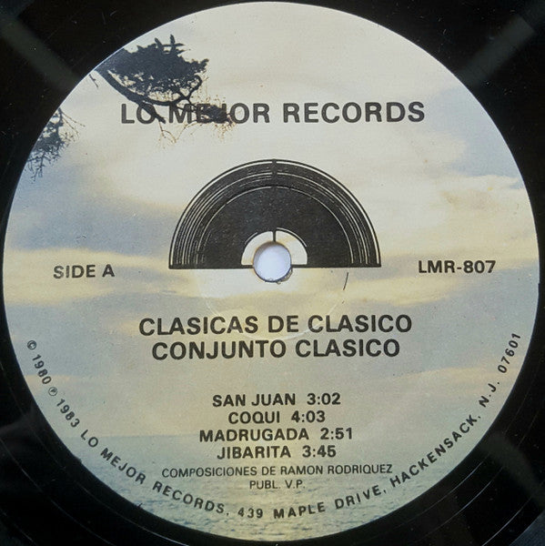 Conjunto Clasico : Clasicas De Clasico (LP, Album)
