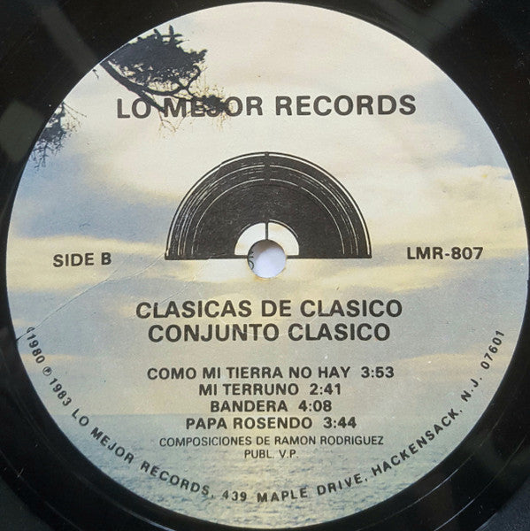 Conjunto Clasico : Clasicas De Clasico (LP, Album)