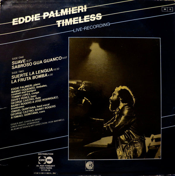 Eddie Palmieri : Timeless (LP, Album)