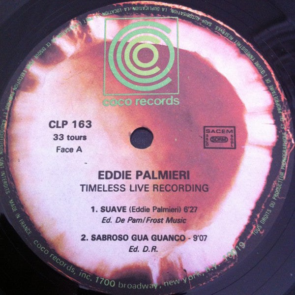 Eddie Palmieri : Timeless (LP, Album)