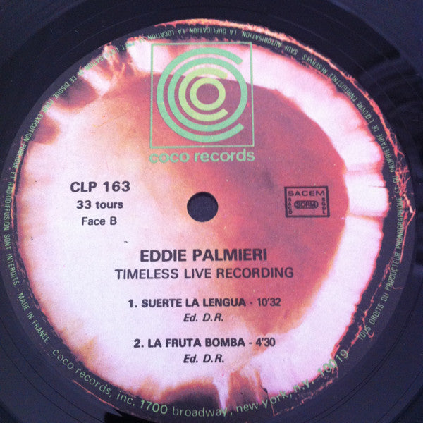 Eddie Palmieri : Timeless (LP, Album)