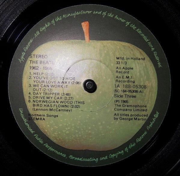 The Beatles : 1962-1966 (2xLP, Comp, RE, Gat)