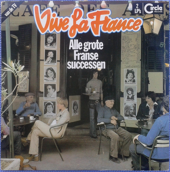 Various : Vive La France - Alle Grote Franse Successen (2xLP, Comp, Gat)