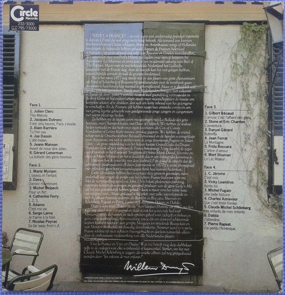 Various : Vive La France - Alle Grote Franse Successen (2xLP, Comp, Gat)