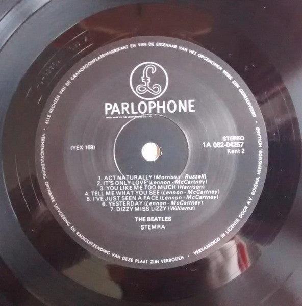The Beatles : Help! (LP, Album, RE)