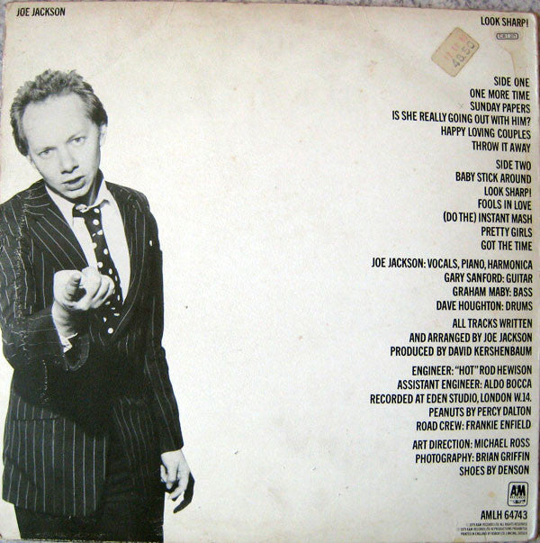 Joe Jackson : Look Sharp! (LP,Album)