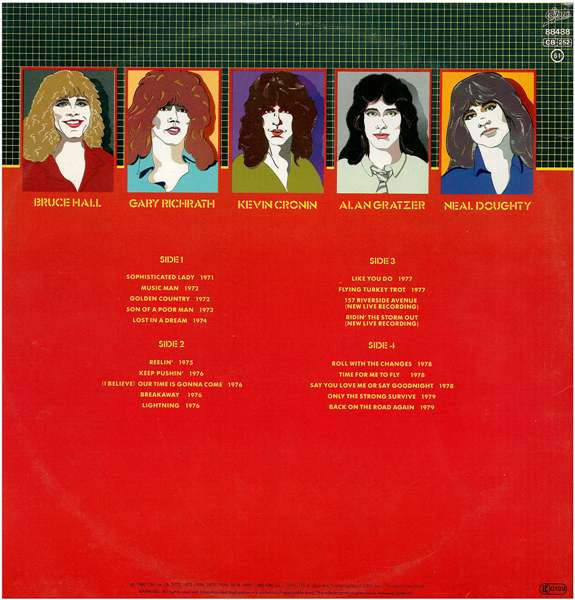 REO Speedwagon : A Decade Of Rock And Roll 1970 To 1980 (2xLP, Comp)