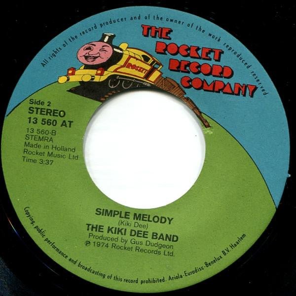 The Kiki Dee Band - I've Got The Music In Me (7", Single) - De Platen Aap – Vinylwinkel in Brielle & online webshop voor muziekliefhebbers