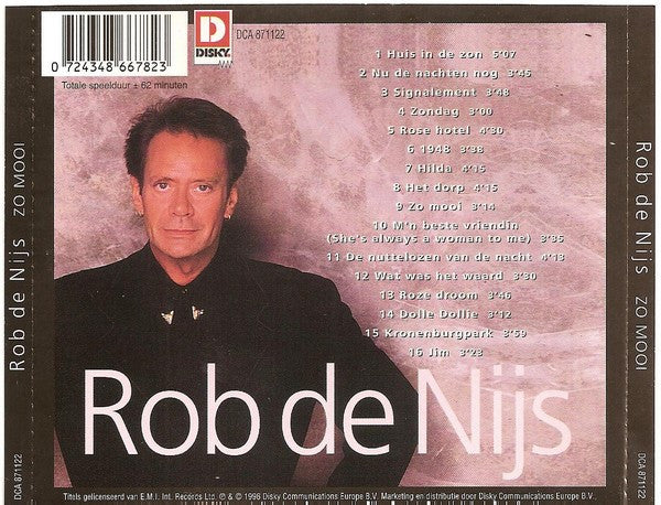 Rob de Nijs : Zo Mooi (CD, Comp)
