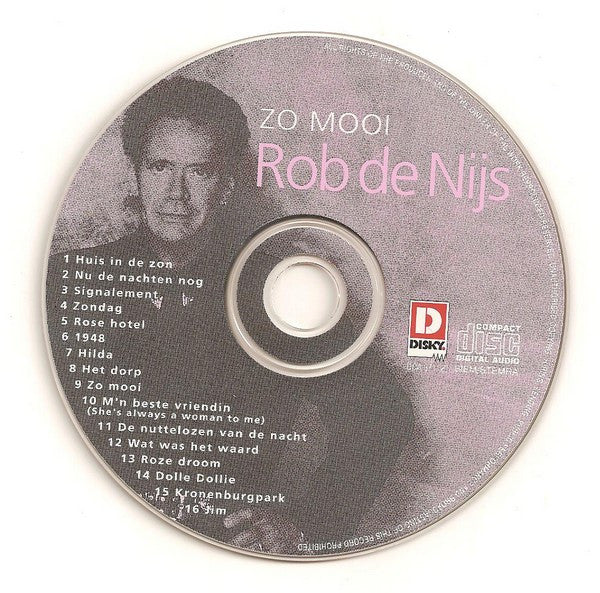 Rob de Nijs : Zo Mooi (CD, Comp)