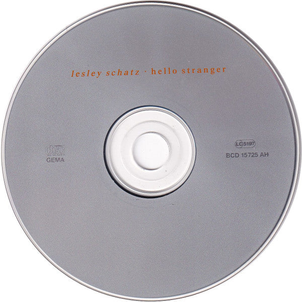 Lesley Schatz - Hello Stranger (CD, Album) - De Platen Aap – Vinylwinkel in Brielle & online webshop voor muziekliefhebbers