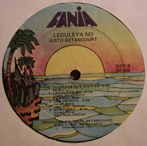 Justo Betancourt : Leguleya No (LP, Album)