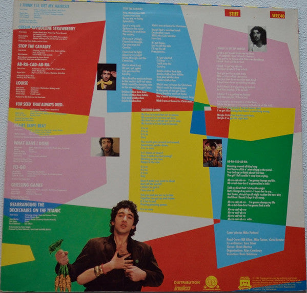 Jona Lewie : Heart Skips Beat  (LP, Album)